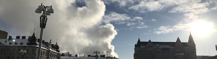 Tampereen Keskustorin taivas